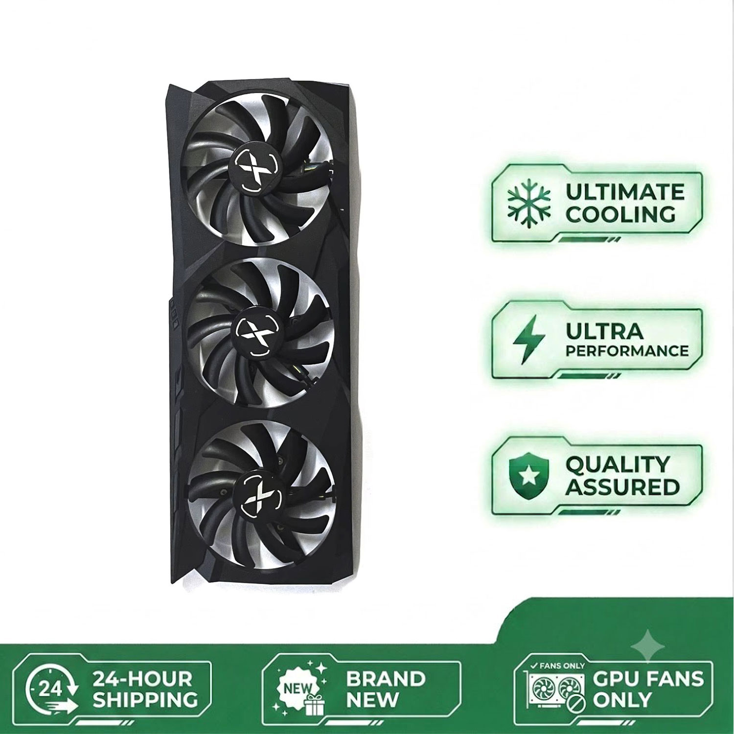 Rx 6700 Xt 12Gb Graphics Card - พัดลมระบายความร้อน GPU รุ่น RX6700 ของแท้ ขนาด