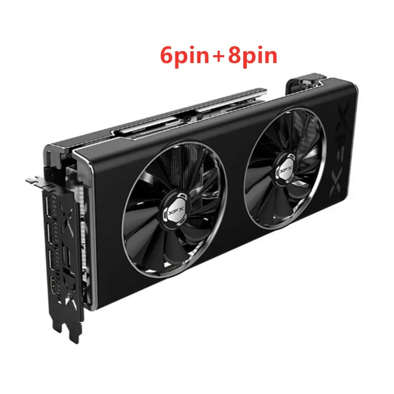 XFX RX 5700XT RX5700 XT 8GB กา - Rx 5700 Xt 8Gb Video Card บทวิจารณ์และราคา