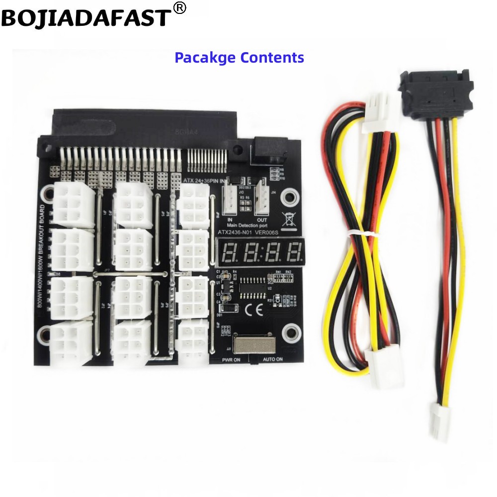 บอร์ดแยกสายไฟสำหรับเซิร์ฟเวอร์ - 2400W Server Psu Breakout Board บทวิจารณ์และราคา